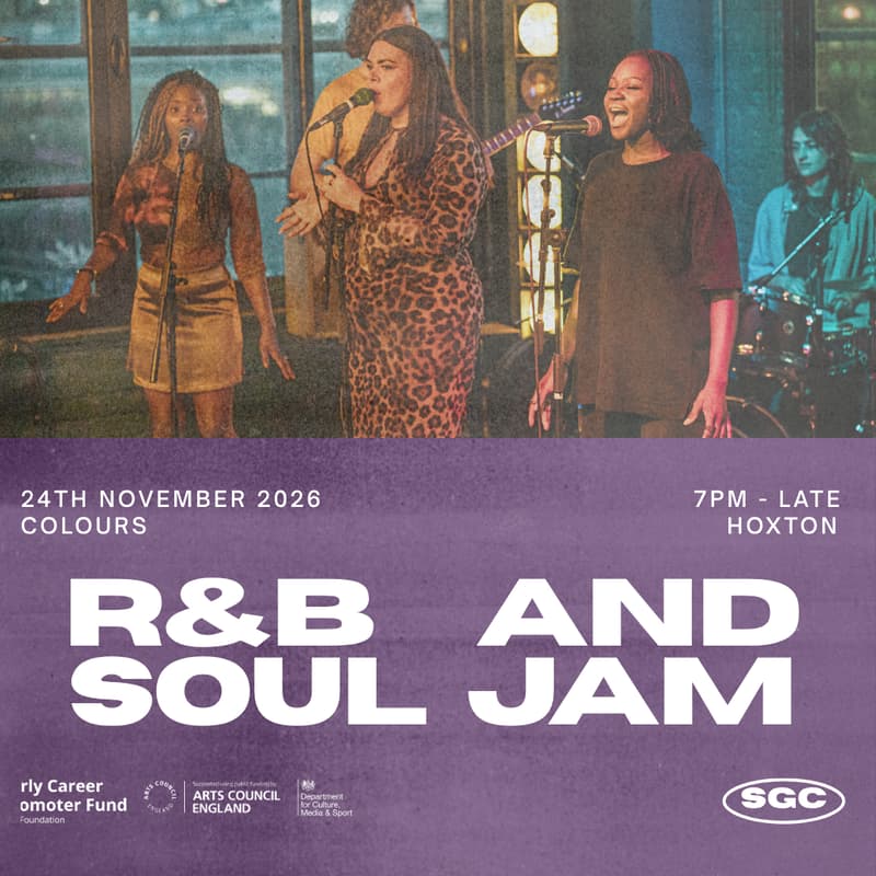 Cover Image for SGC R&B and Soul Jam November