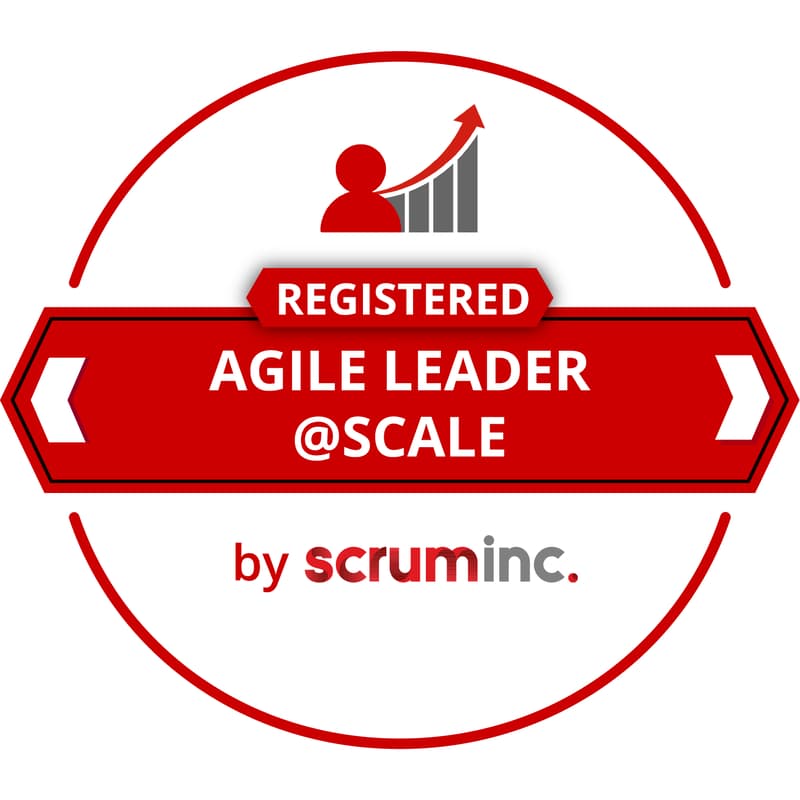 Cover Image for Registered Agile Leader@Scale (RAL@S) by Scrum Inc. | Nov 23-24, 2026