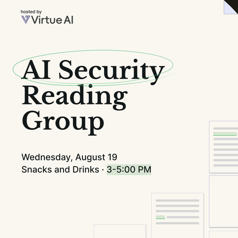 Cover Image for AI Security Reading Group