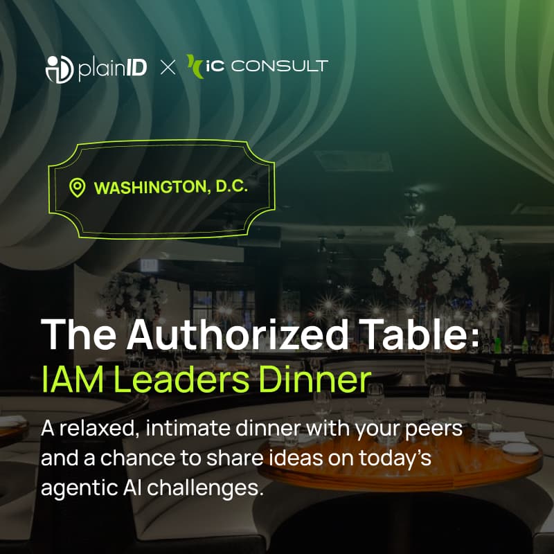 Cover Image for The Authorized Table | IAM Leaders Dinner | PlainID & IC Consult