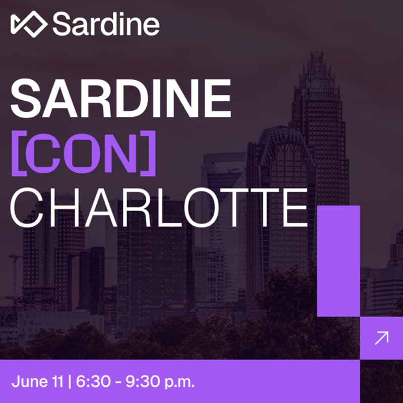 Cover Image for SardineCon Charlotte - AI, Payments, and the Future of Financial Crime Operations