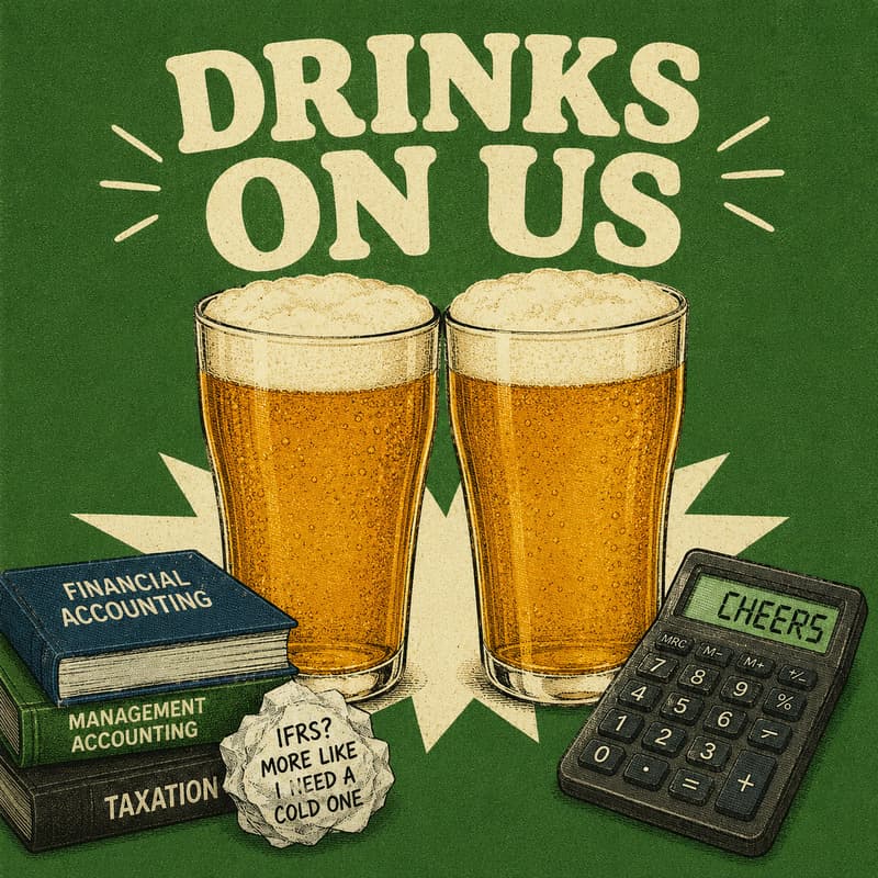 Cover Image for ๐บ The Official Post-Exam Pint by Novabook ๐บ