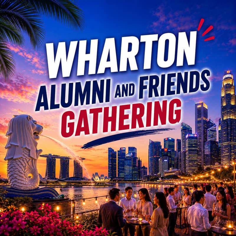 Cover Image for Wharton alum and friends