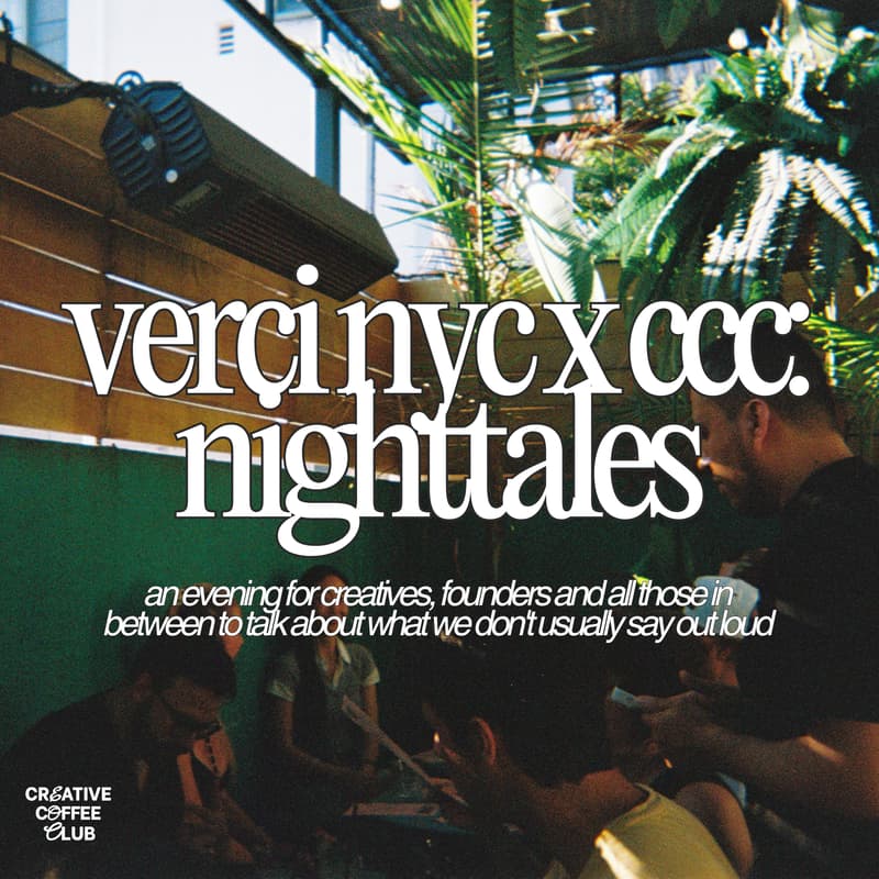 Cover Image for wednesdays: ccc x verci nyc nighttales