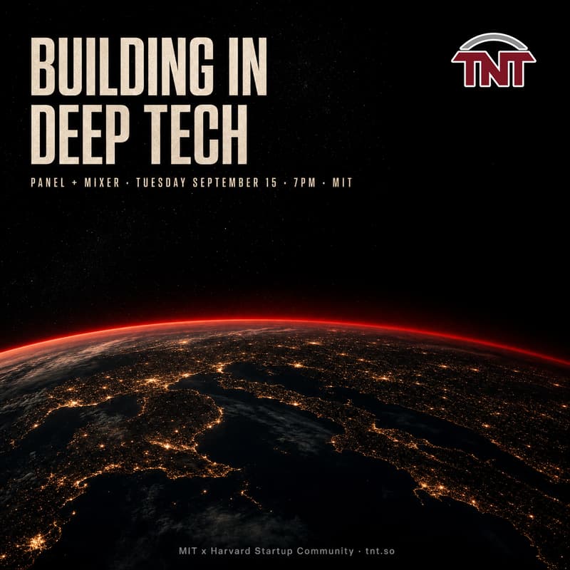 Cover Image for Building in Deep Tech Panel with TNT
