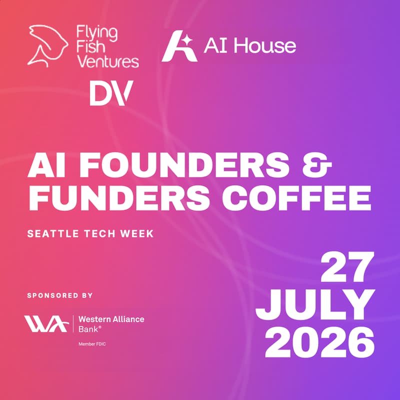 Cover Image for AI Founders & Funders Coffee | Hosted by Flying Fish Ventures, AI House, Denver Ventures & Western Alliance