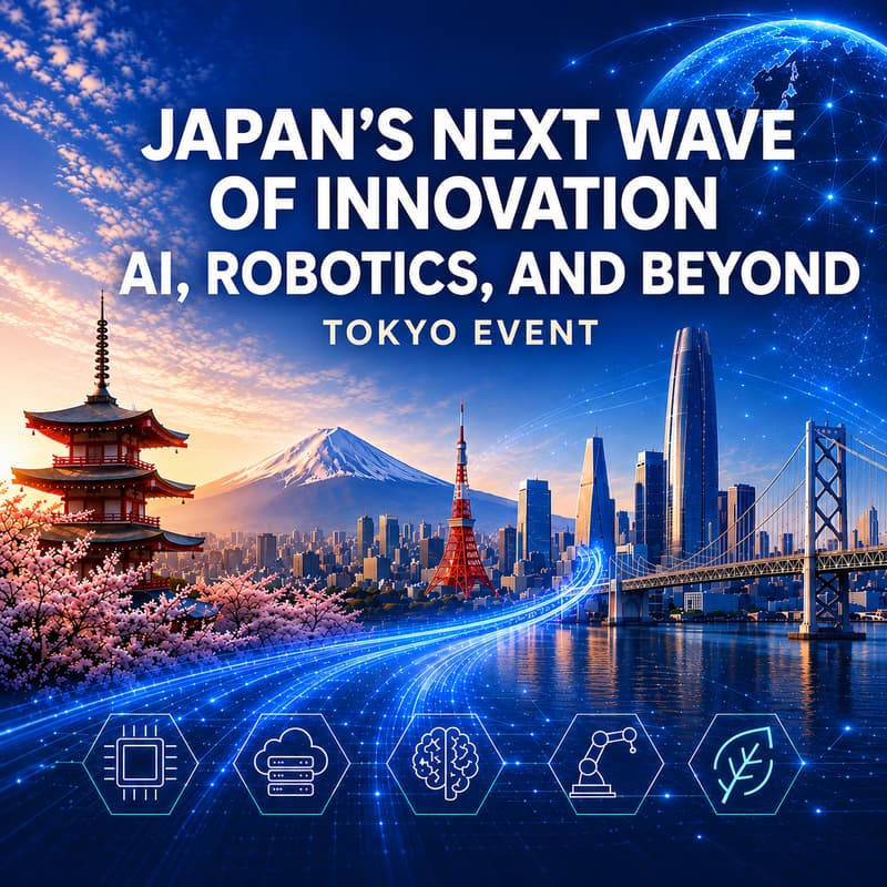 Cover Image for Tokyo Event: Japan's Next Wave of Innovation: AI, Robotics, and Beyond