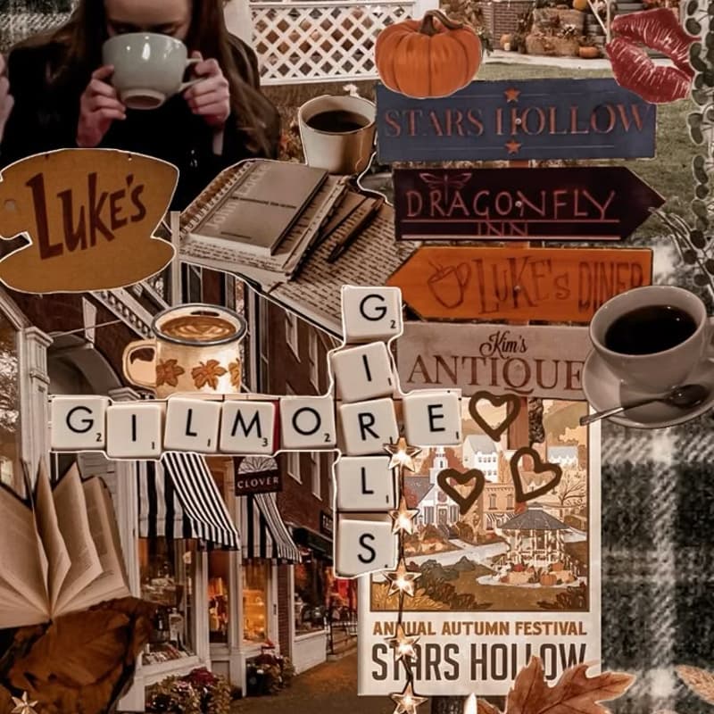 Cover Image for 20.10 Girls, Gossip & English Club - Autumn in Stars Hollow (Łódź)