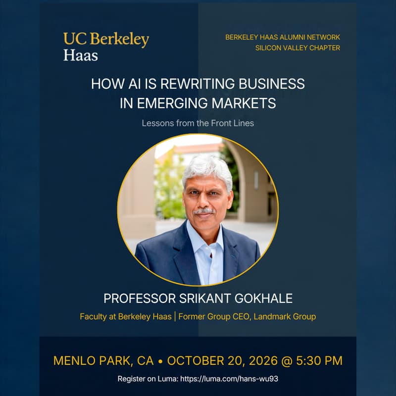 Cover Image for How AI Is Rewriting Business in Emerging Markets: Lessons from the Front Lines with Prof. Srikant Gokhale