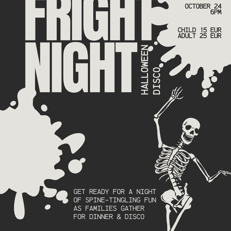 Cover Image for Friday Fright Night — Halloween Disco & Street Food