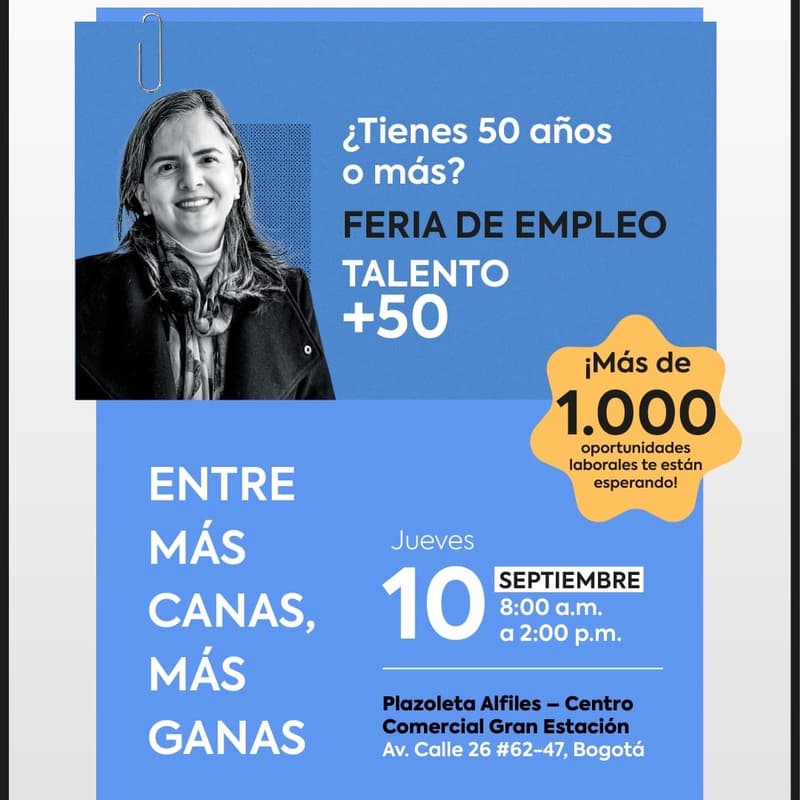 Cover Image for Feria de Empleo para personas mayores de 50 años