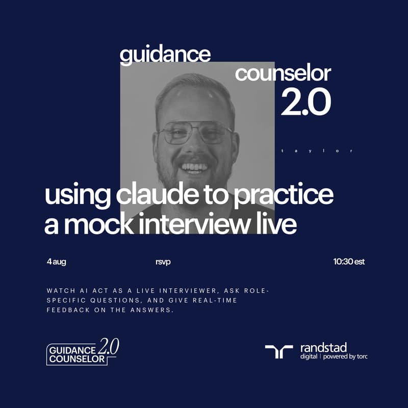 Cover Image for Guidance Counselor 2.0: Using Claude to Practice a Mock Interview Live