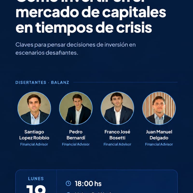 Cover Image for Cómo invertir en el mercado de capitales en tiempos de crisis
