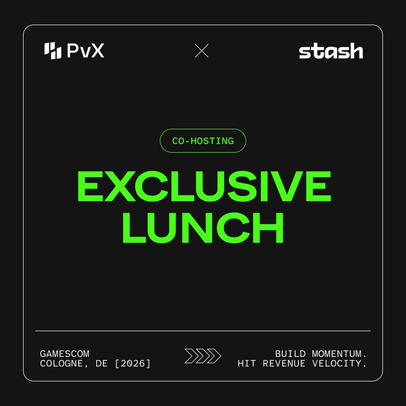 Cover Image for PvX & Stash Gamescom Lunch