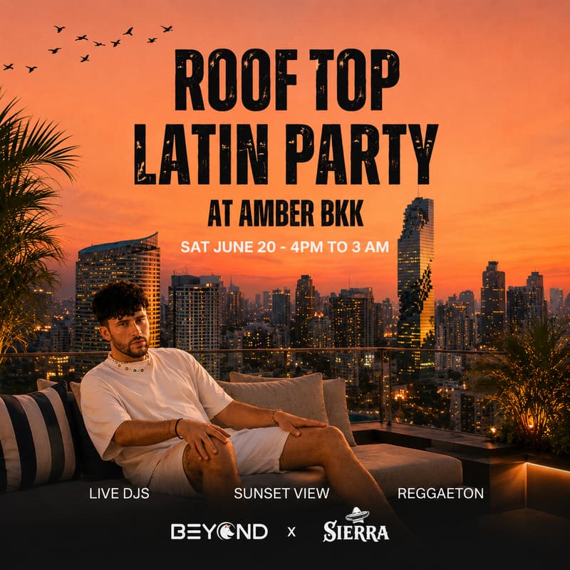 Cover Image for LATIN PARTY • JUNE 20 • AMBER BKK