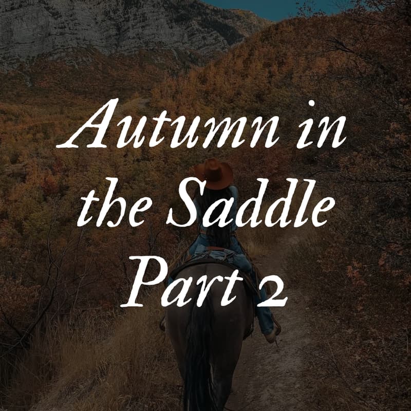 Cover Image for Autumn In The Saddle (Oct. 24 1:30pm Time Slot)