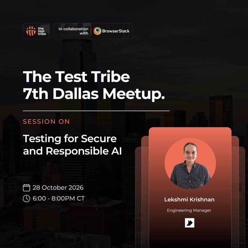 Cover Image for Testing for Secure and Responsible AI | 7th In Person Dallas Meetup
