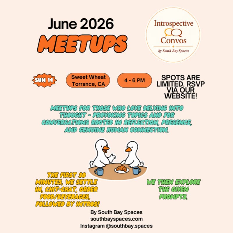 Cover Image for *RSVP REQUIRED* Introspective Convos @ Sweet Wheat 6/14
