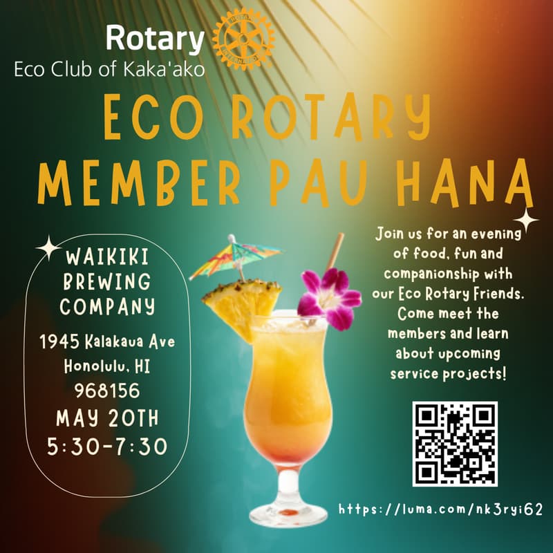 Cover Image for ECO Rotary Member Pau Hana