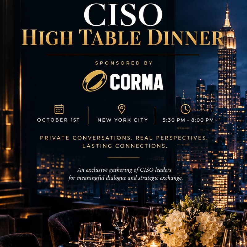 Cover Image for CISO High Table New York City
