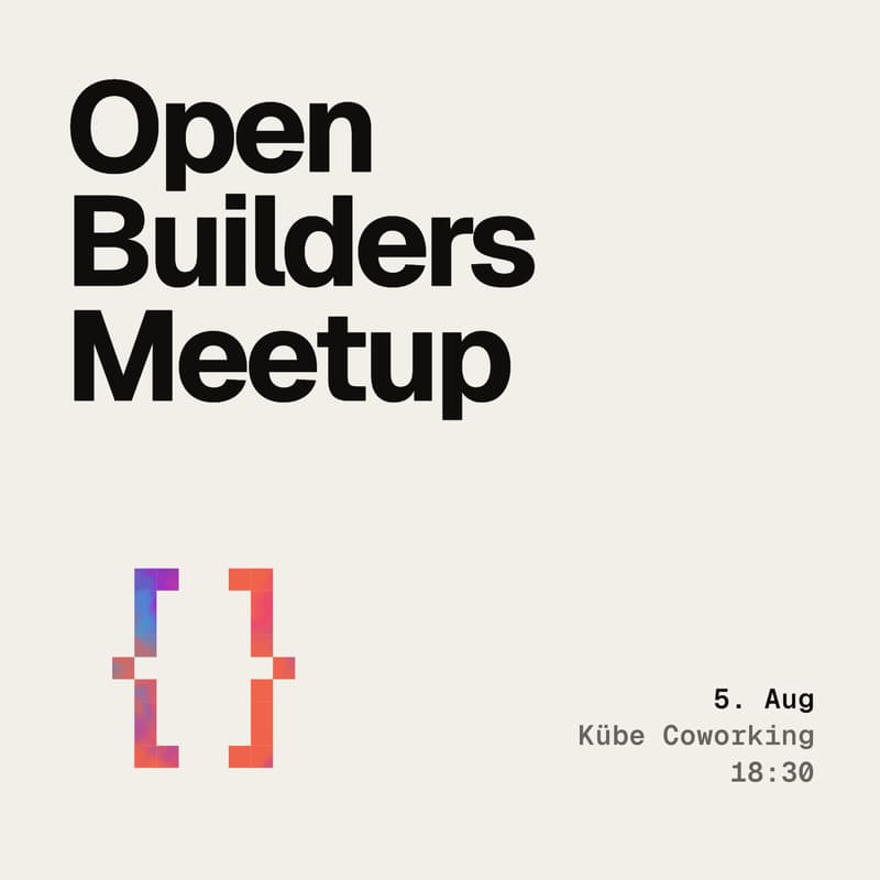 Cover Image for Open Builders Meetup #2