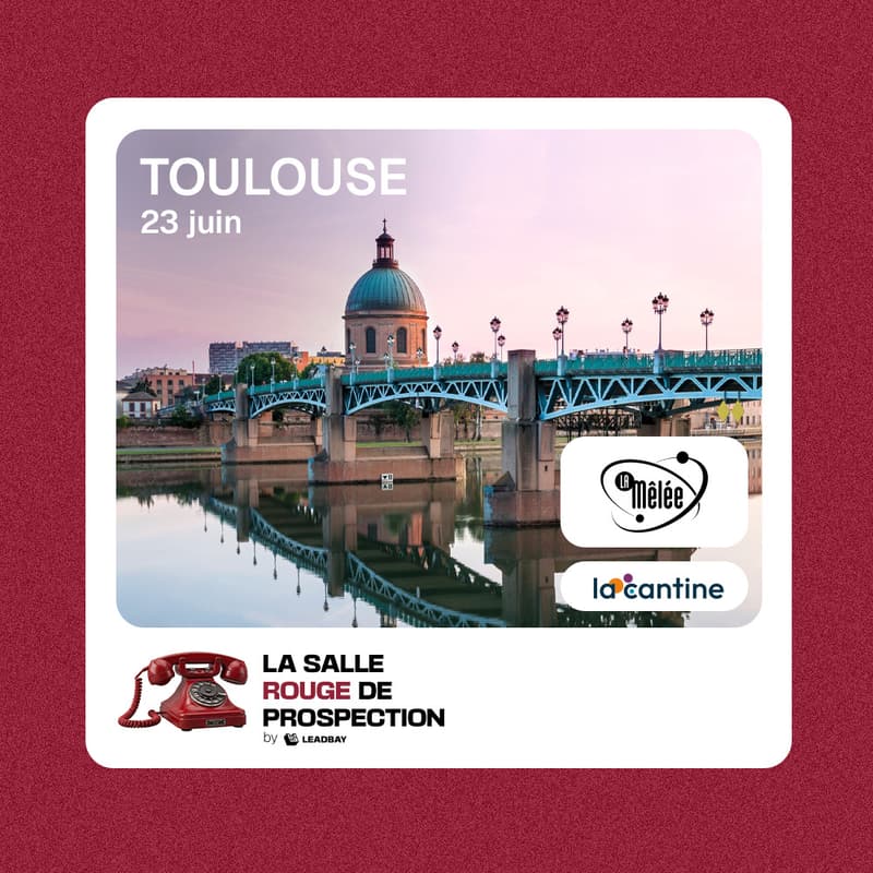 Cover Image for ☎️ La salle Rouge de prospection - Toulouse