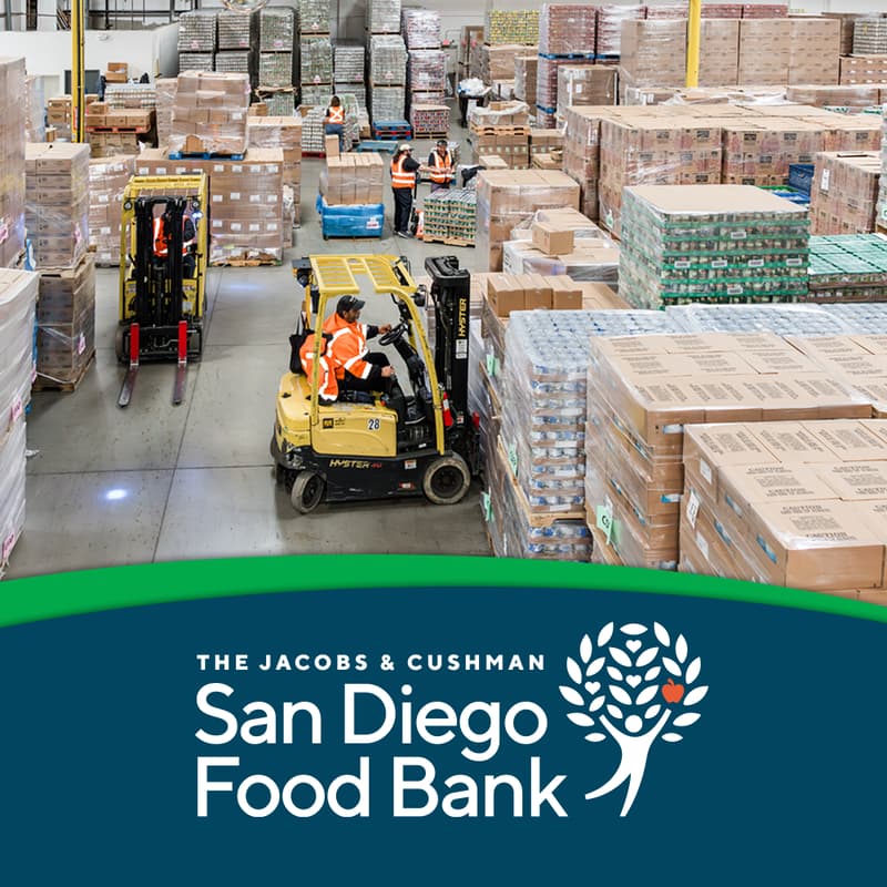Cover Image for San Diego Food Bank Warehouse Tour
