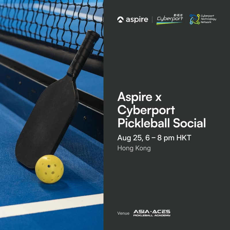 Cover Image for Aspire x Cyberport Pickleball Social