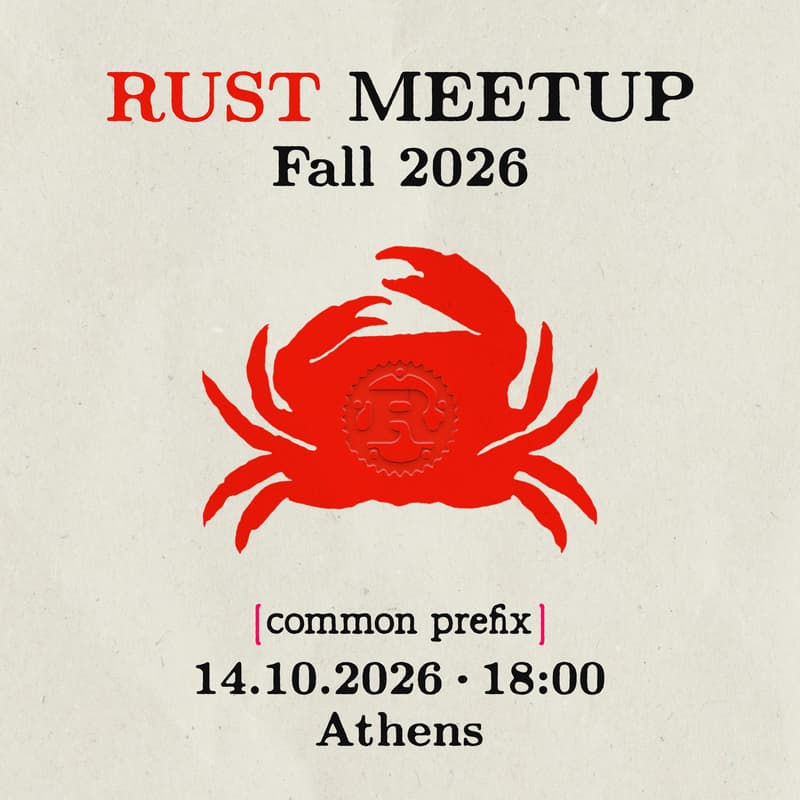 Cover Image for Rust Meetup Fall 2026