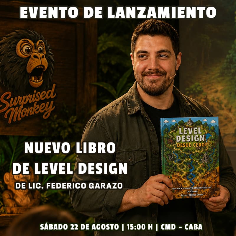 Cover Image for Lanzamiento Oficial del libro Level Design desde Cero