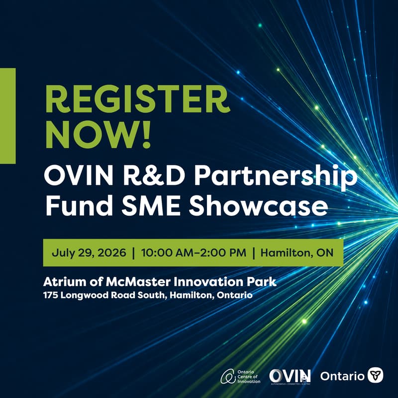 Cover Image for OVIN R&D Partnership Fund SME Showcase