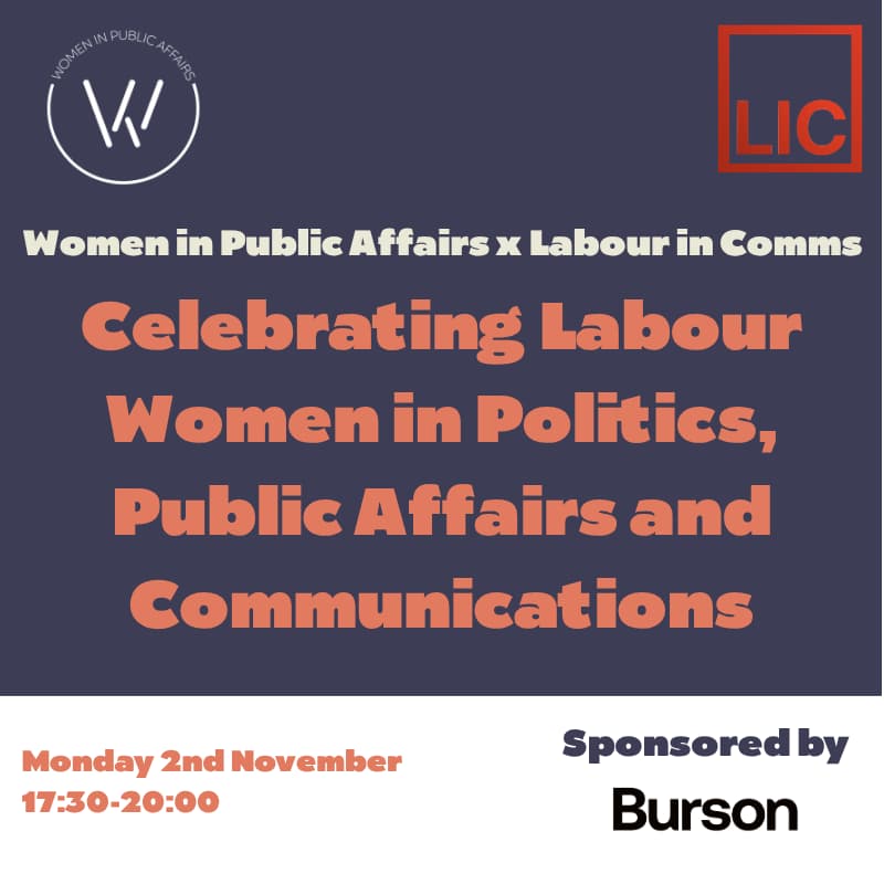 Cover Image for WiPA x LiC: Celebrating Labour Women in Politics, Public Affairs & Communications