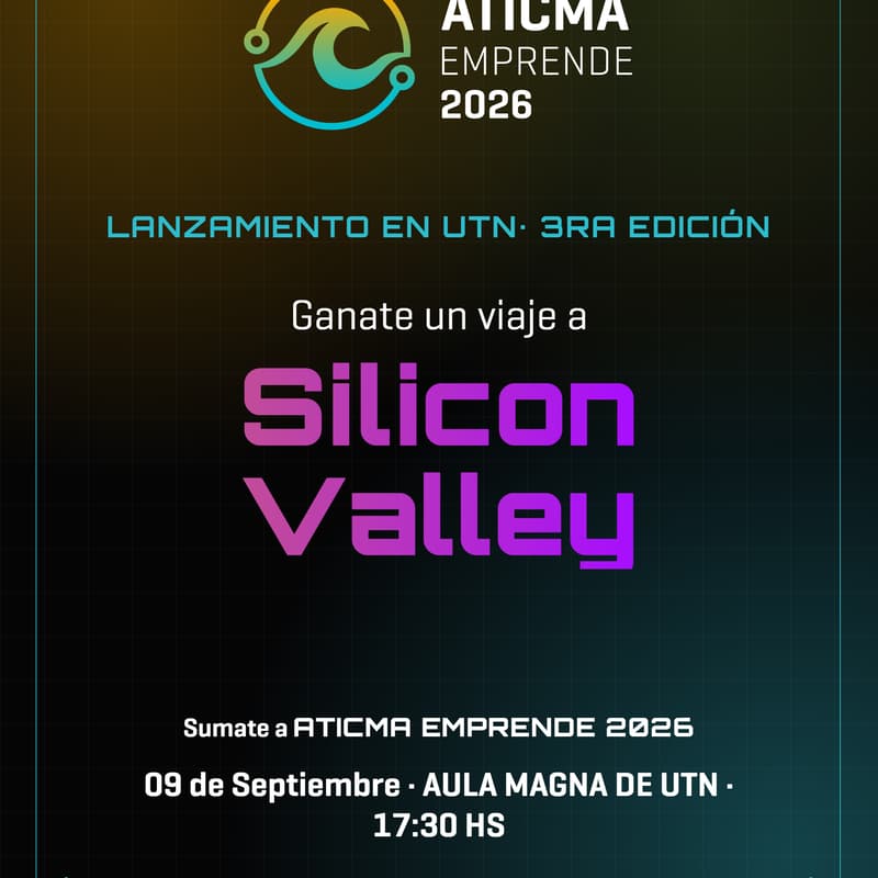 Cover Image for UTN - LANZAMIENTO DEL ATICMA EMPRENDE 2026 EN AULA MAGNA