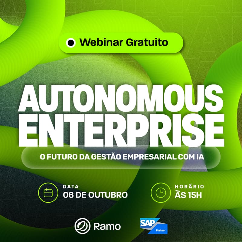 Cover Image for Webinar Autonomous Enterprise: o futuro da gestão empresarial com IA