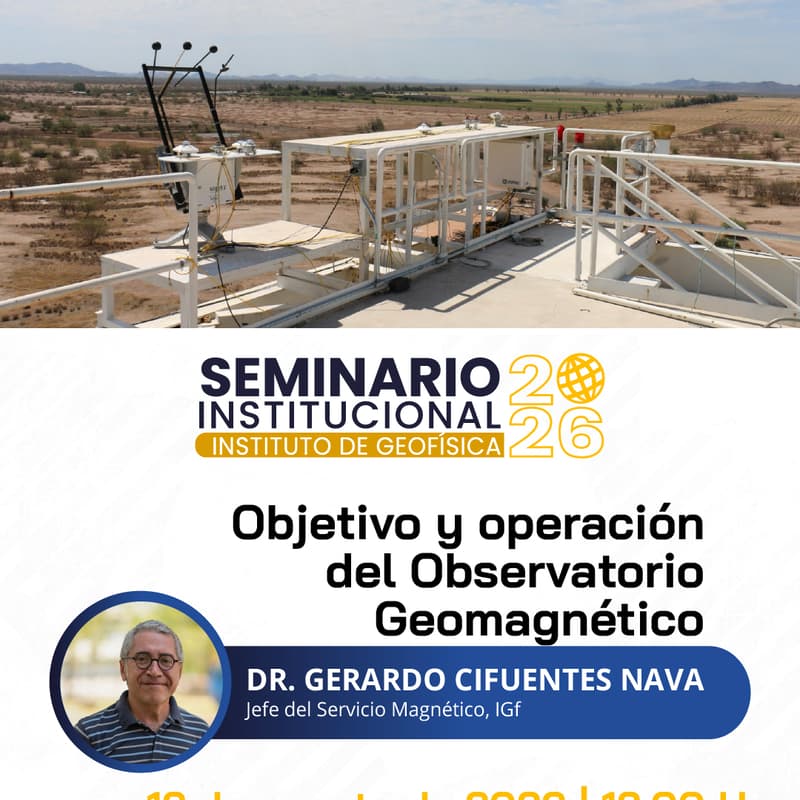 Cover Image for Objetivo y operación del Observatorio Geomagnético
