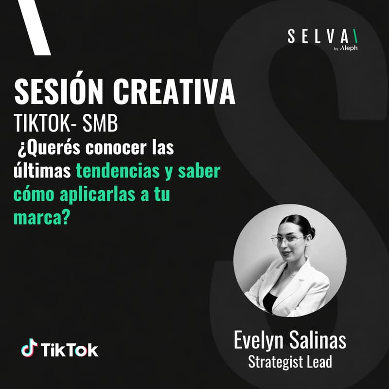 Cover Image for (Webinar) TikTok en 20': 📈 Últimas tendencias en contenido y cómo aplicarlas a tu negocio