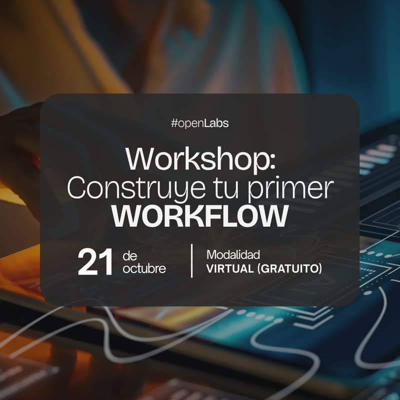 Cover Image for Construye tu primer WORKFLOW: de una tarea repetitiva a un proceso automatizado