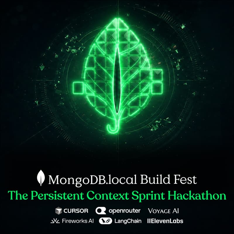 Cover Image for The Persistent Context Sprint Hackathon | Live at MongoDB .Local Build Fest