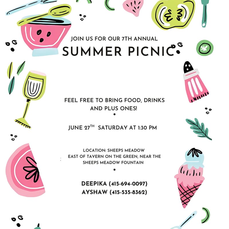 Cover Image for 7th Annual Central Park Picnic