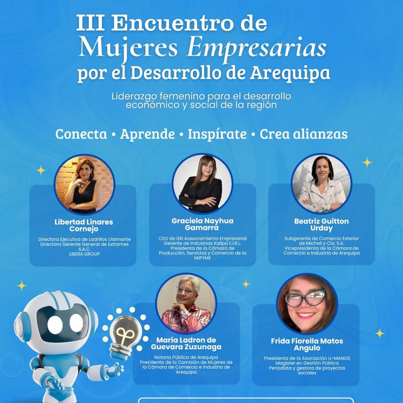 Cover Image for III Encuentro de mujeres empresarias por el Desarrollo de Arequipa