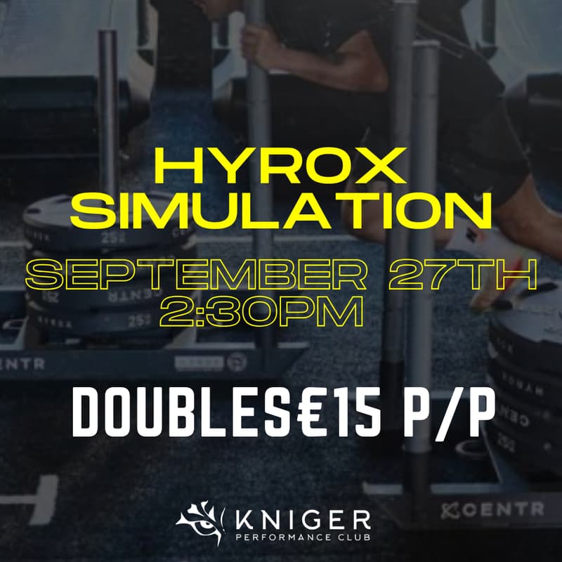 Cover Image for HYROX FULL SIMULATION @ Kniger