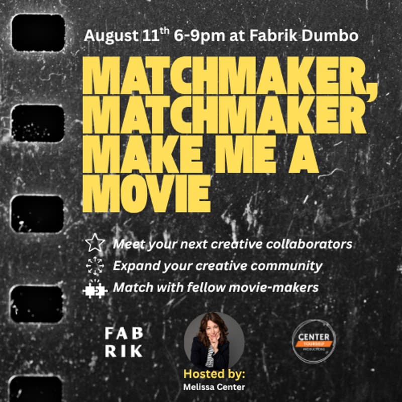 Cover Image for Matchmaker Matchmaker Make me a Movie