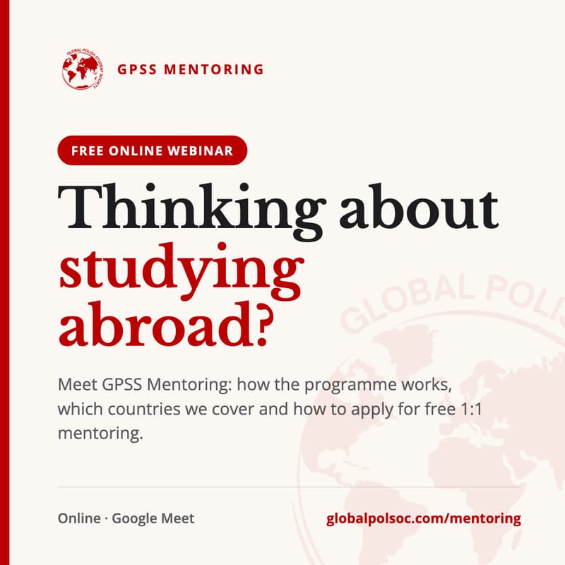 Cover Image for Studia za granicą – webinar informacyjny GPSS