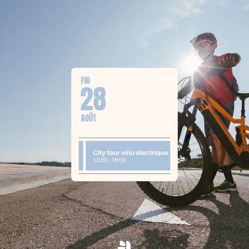 Cover Image for City Tour en vélo électrique - Intégrations AECS 2026
