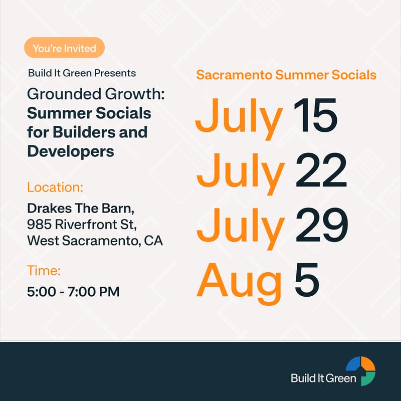 Cover Image for Grounded Growth: Summer Socials for Builders and Developers (Sacramento)