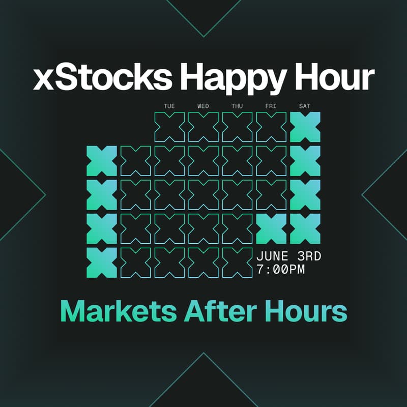Cover Image for xStocks Happy Hour: Markets After Hours