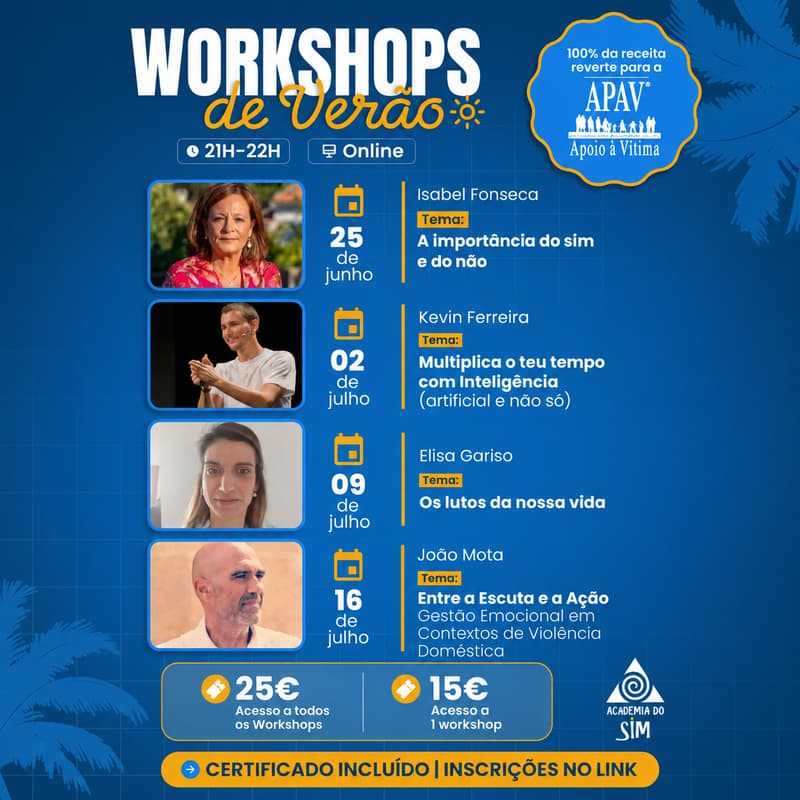 Cover Image for Workshops de Verão 2026