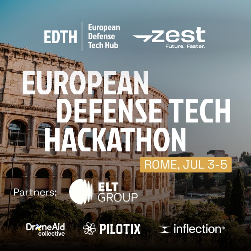 Cover Image for European Defense Tech Hackathon – Rome