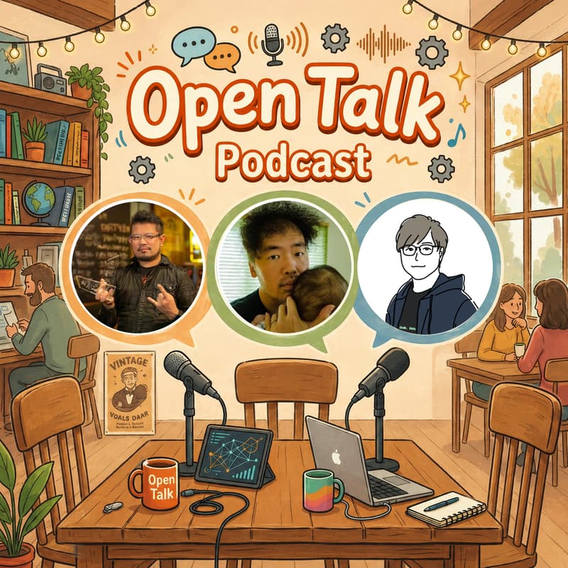 Cover Image for Open Talk #005 | Yoshie, Oda, Kirimoto