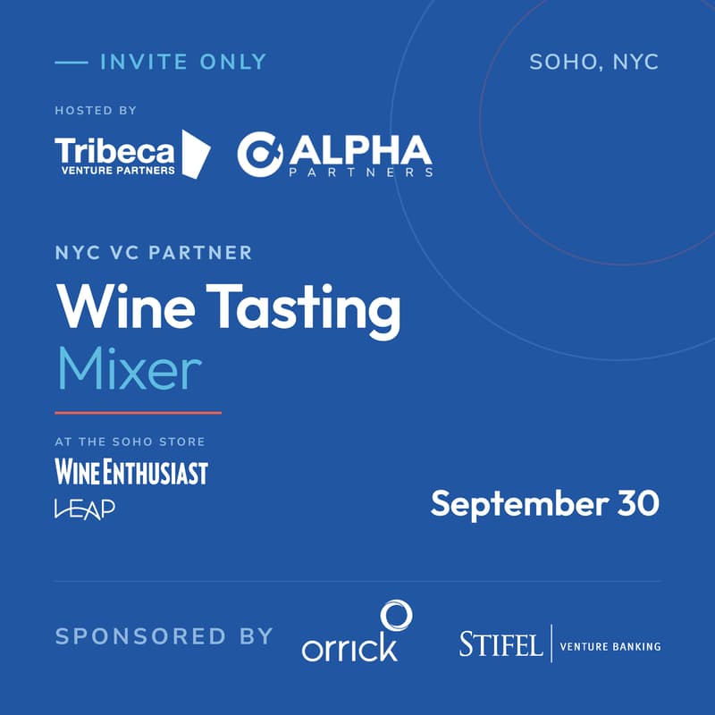 Cover Image for Summer’s Out. The City’s In. An NYC VC Partner Mixer